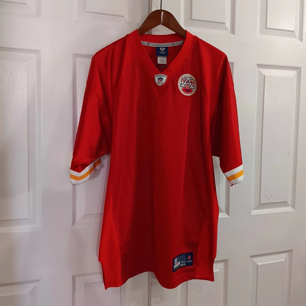 NFL Kansas City Chiefs Red Jersey Mens Sz 50 Onfield Reebok Equipment Fanatics